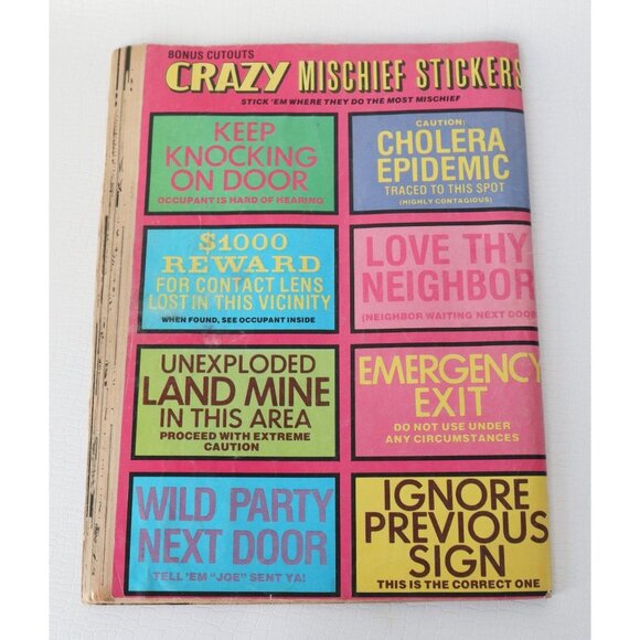 3 Vintage Cracked and Mad Magazines Star War - Picture 4 of 10